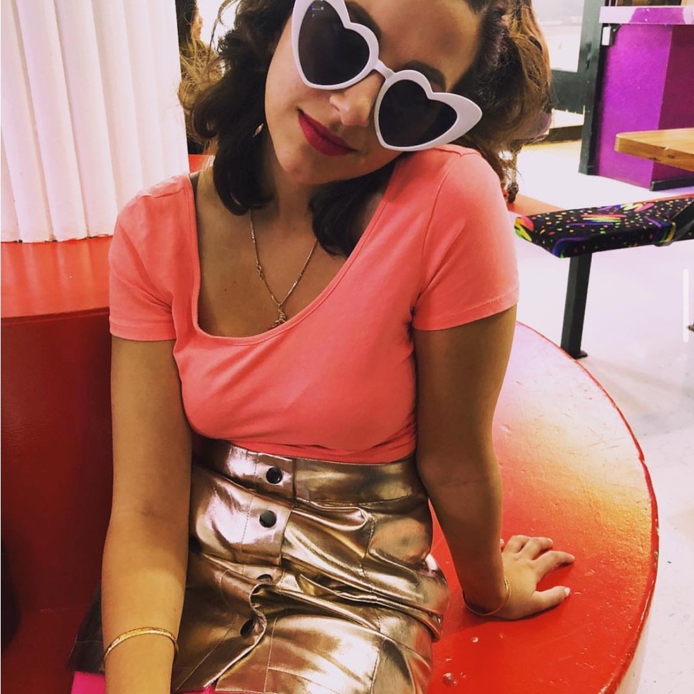 Pink Forever 21 Crop Top - Picture 4 of 4